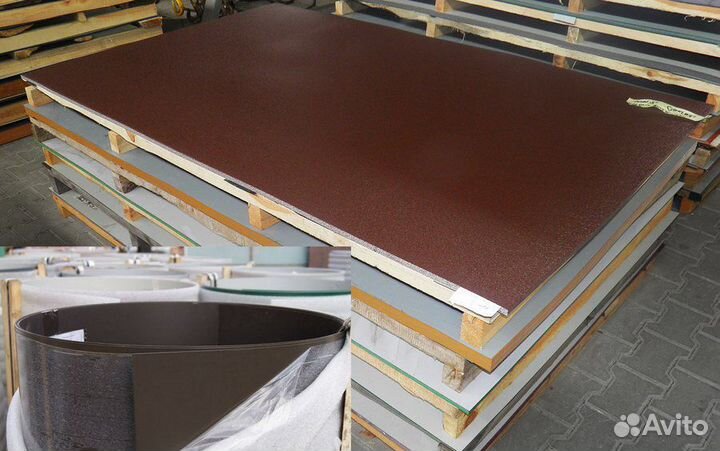 Плоский лист 1,25 в ассортименте