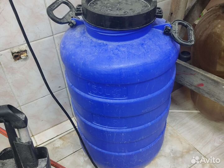 Бочка пластиковая 50 и 40 литров
