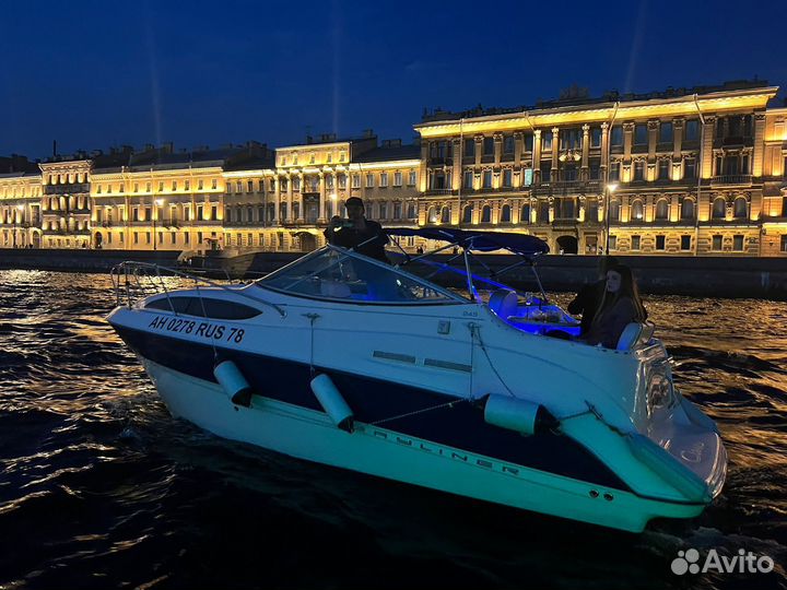 Аренда катера яхты развод мостов каналы