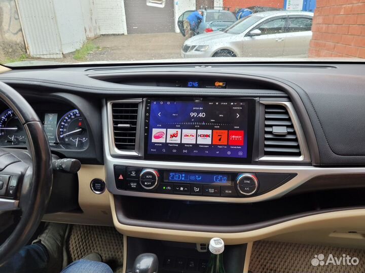 Android для Toyota Highlander 2013 -19, есть Teyes