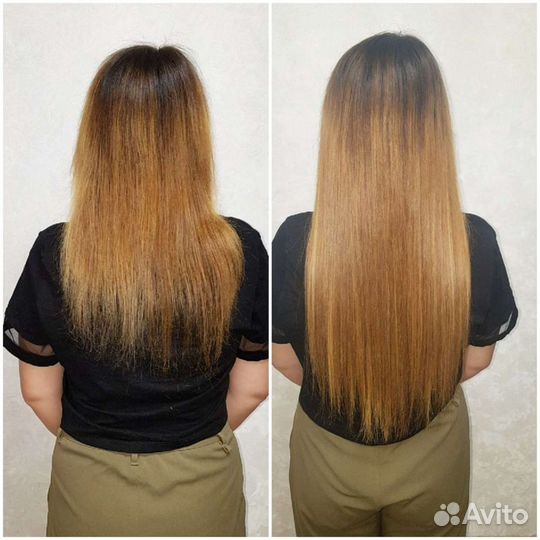 Наращивание волос с гарантией