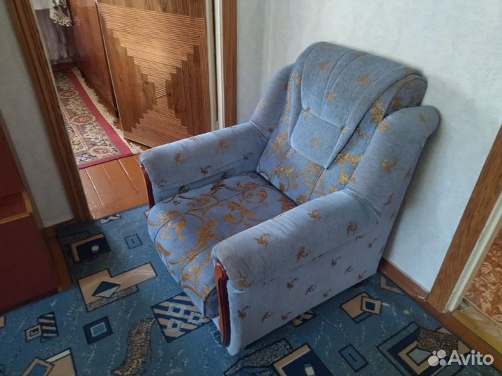 Диван и 2 кресла бу