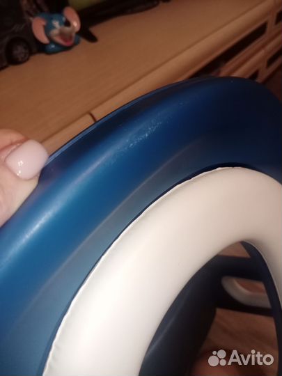 Сиденье для унитаза со ступенькой