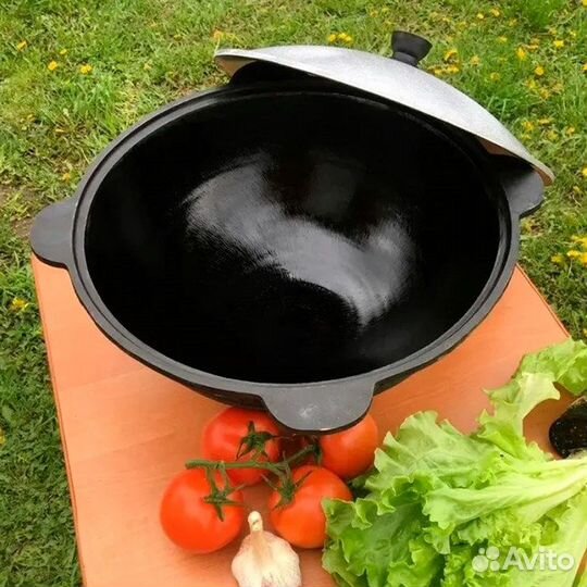 Казан чугунный узбекский