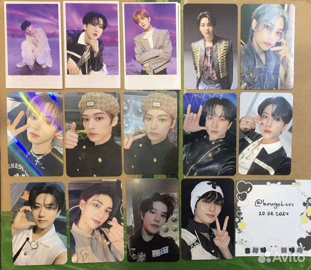 Карты stray kids skz