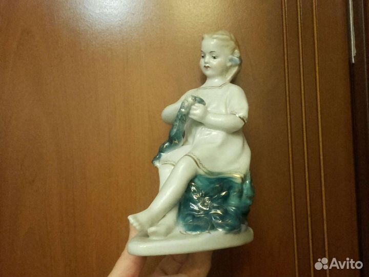 СССР Статуэтка Старая Гжель