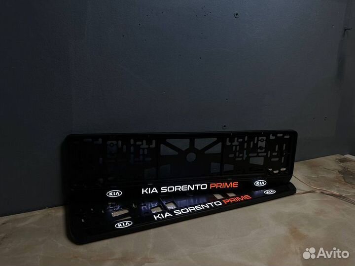 LED рамка номера с вашим дизайном