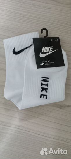 Носки Nike белые