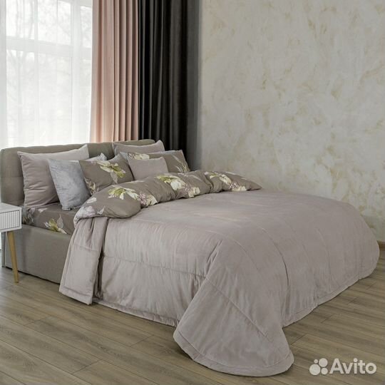 Бархатное покрывало Беллиссимо лотос