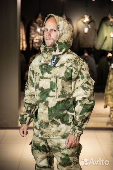 Костюм Горка 5, рип-стоп, зелёный мох