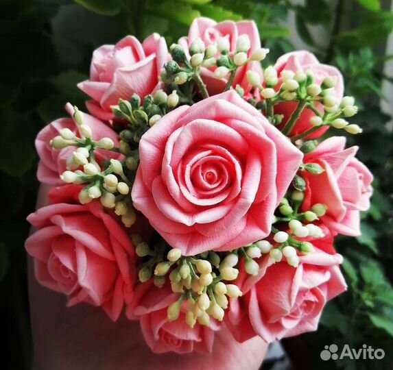 Букет из мыла в куполе (подарок)