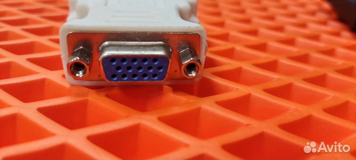 Переходник DVI-I - VGA / DVI-D - VGA