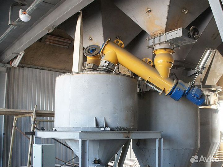 Шнек для цемента 168 мм, 6 метров