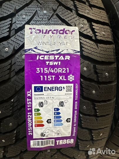 Tourador Ice Star TSW1 275/45 R21 и 315/40 R21 112U