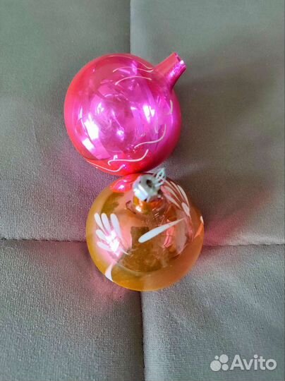Ёлочные шарики СССР