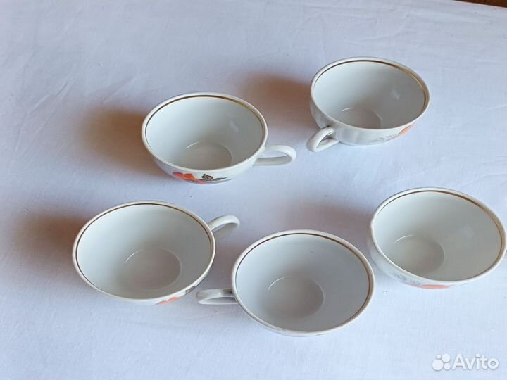 Керамические и фарфоровые кружки СССР
