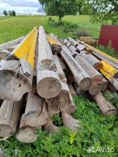 Сруб дома из бревна бу