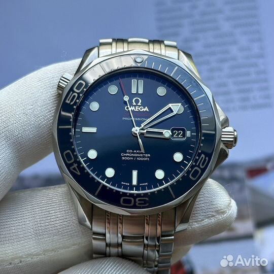 Omega Seamaster Co-Axial Ceramic Blue. 41mm