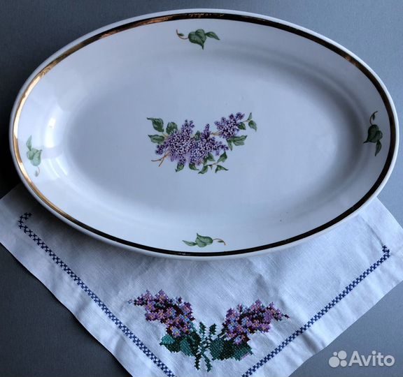 Посуда СССР Сирень Дулево