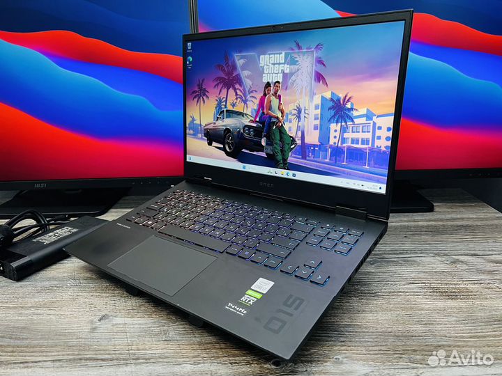 Игровой HP omen RTX 2070 Super 8Gb+i7 10Gen 144Hz