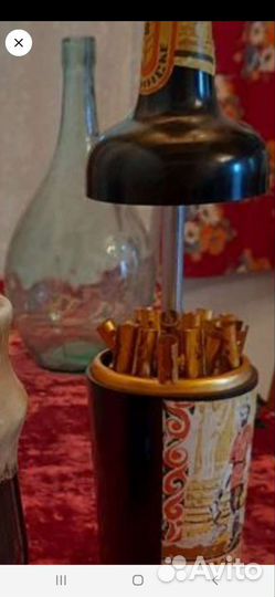 Бутылка сигаретница