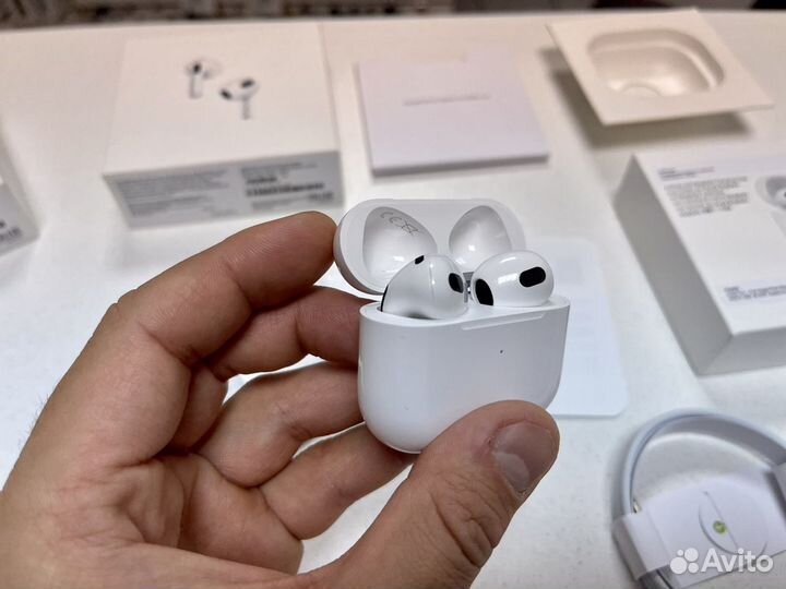 AirPods 3 новые с гарантией + чехол на выбор
