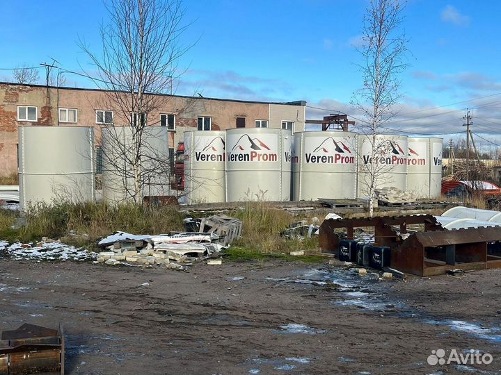 Силос для цемента и минерального порошка. абз