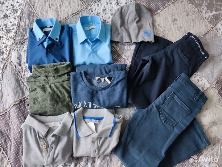 Пакет одежды для школы на мальчика 7-9 лет