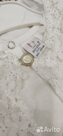 Нарядное платье для девочки 86