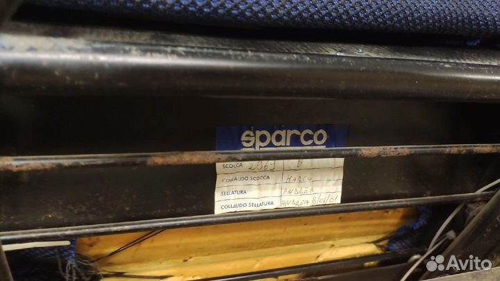 Sparco Milano спортивные сидения полуковши