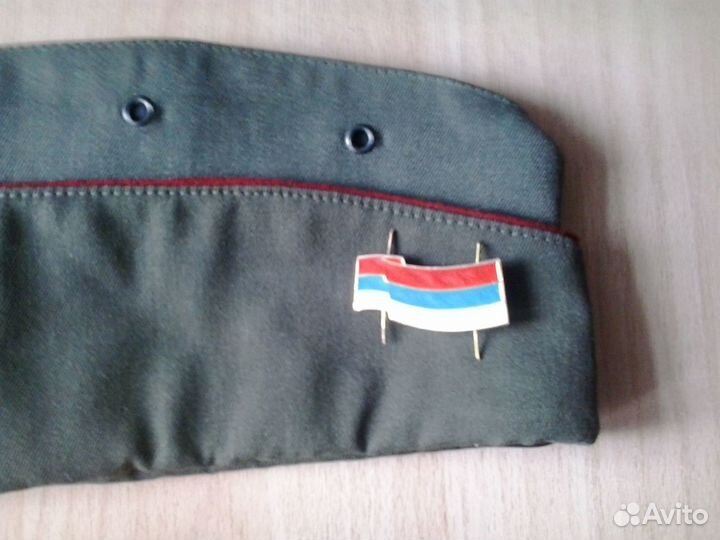 Пилотка офицерская оливкового цвета