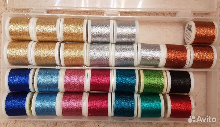 Нитки Madeira Metallic №40 200м