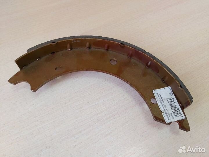 Тормозная колодка на прицеп knott, Тип F250, приж