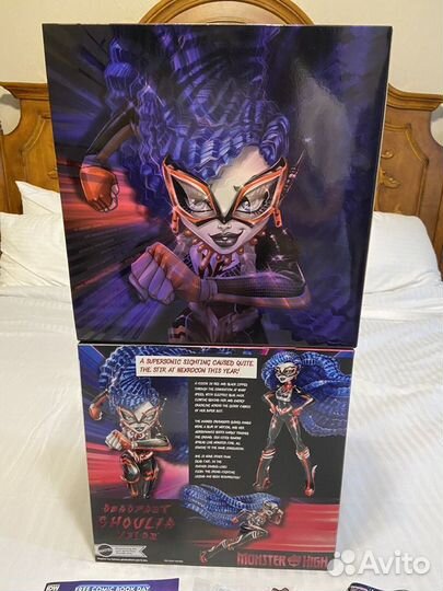 Кукла Монстер Хай Ghoulia Yelps Comic Con 2024 В н