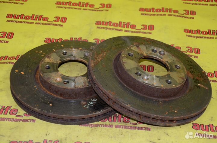 Диски тормозные передние комплект Kia Soul