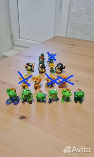 Игрушки из киндера 90х и не только