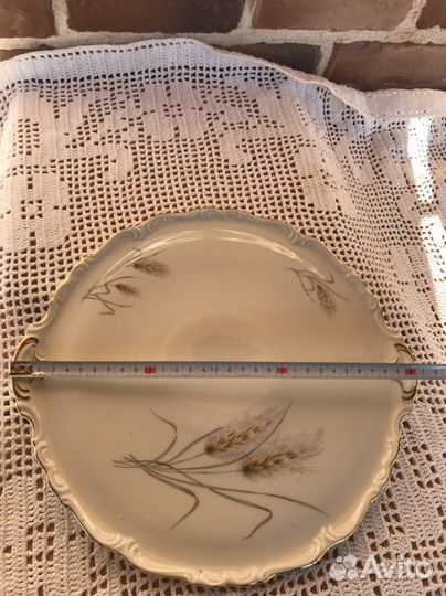 Блюда Edelstein и Kahla, синий лук, луковый узор