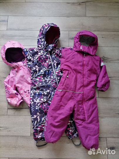 Зимний комбинезон для девочки