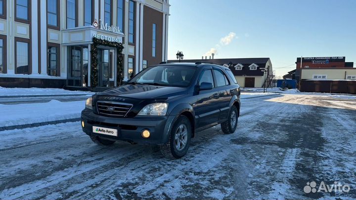 Kia Sorento 2.5 AT, 2004, 366 400 км