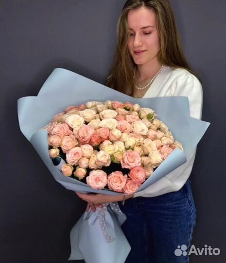 51 101 Роза Букет Цветы