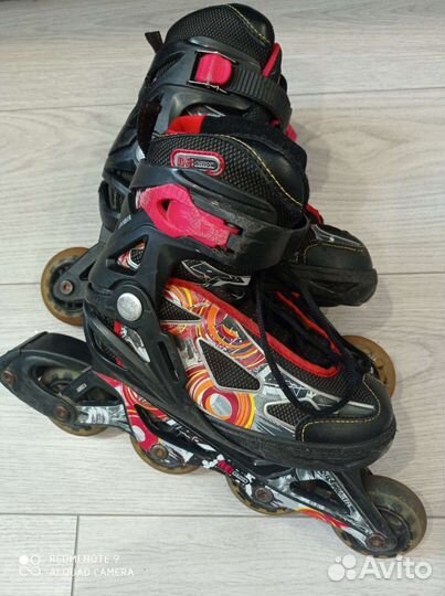 Детские ролики и защита щлем