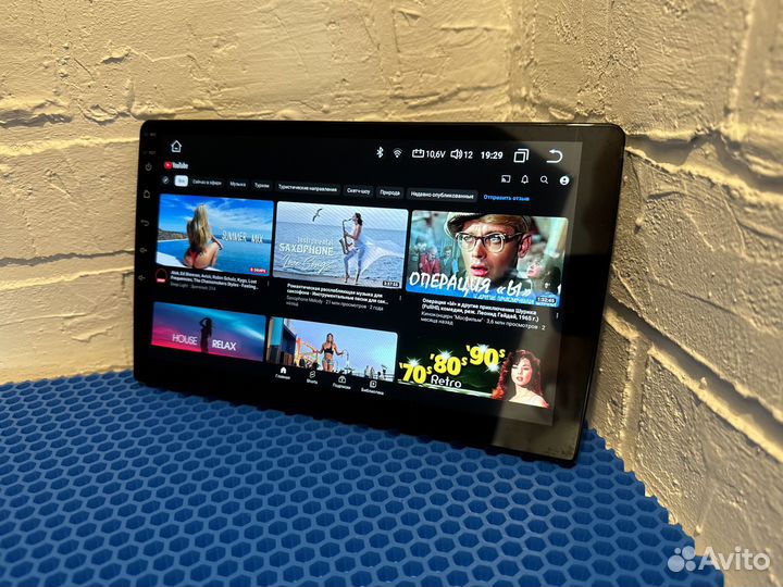 Магнитола на Android 13 qled 4G Wi-Fi GPS DSP