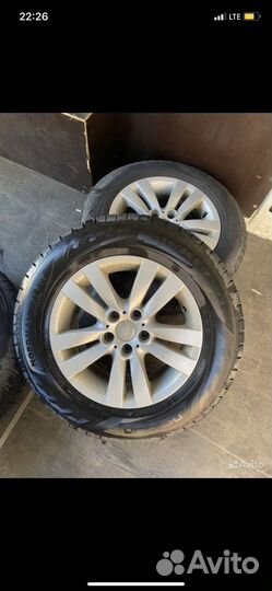 Литые диски r17 на BMW бу 161 стиль