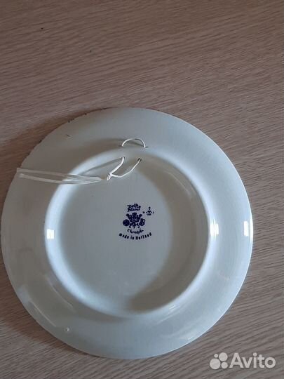 Колекционная тарелка.Голландия