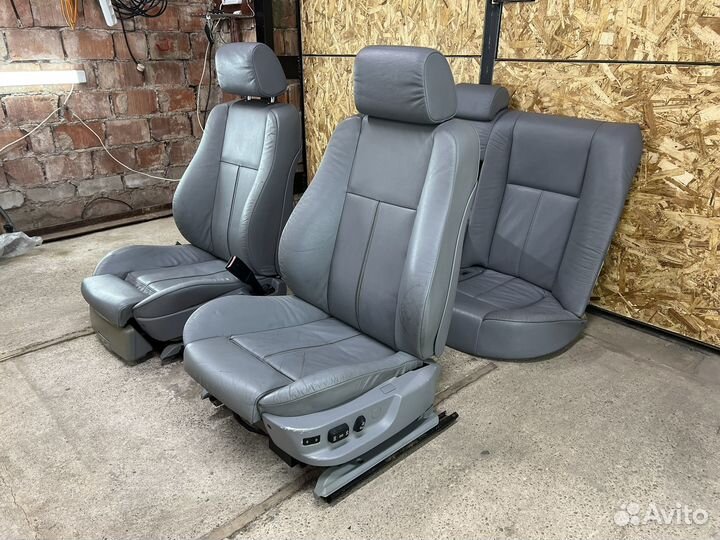 Кожаный салон BMW E39