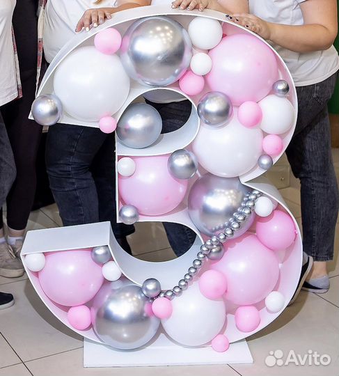 Каркас цифры 3