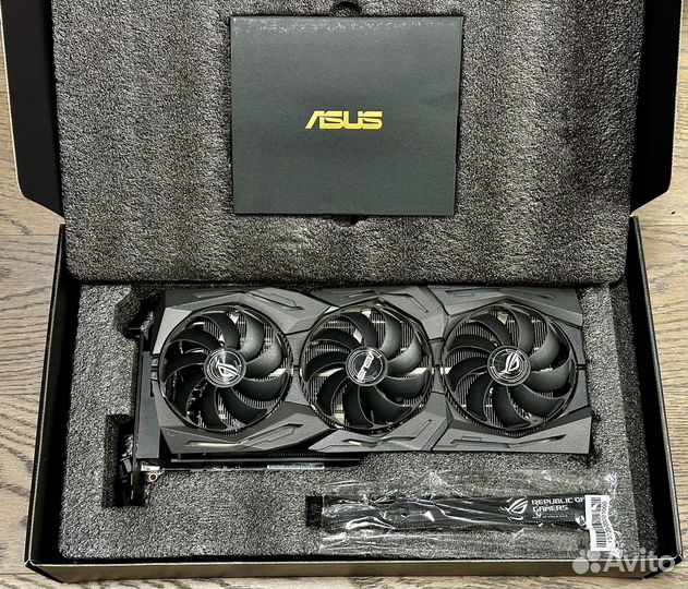 Asus strix gaming rx 5700 xt (с коробкой)