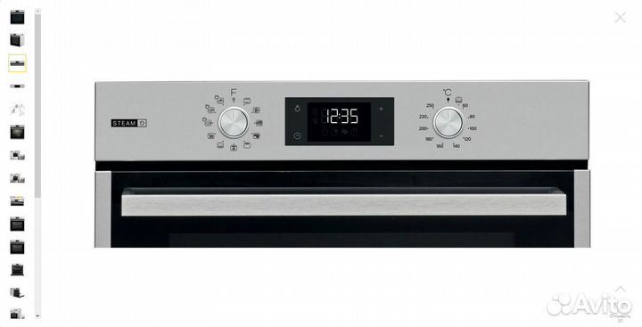 Новый модный С паром шкаф whirlpool OAS KN8V1 IX