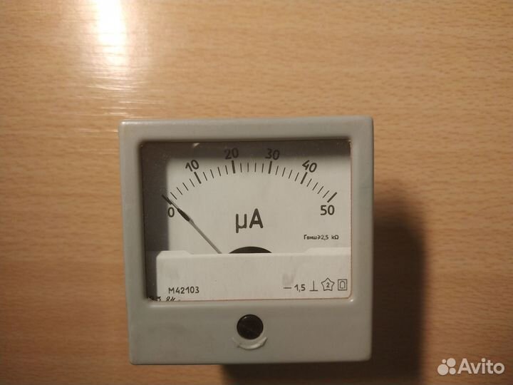 Микроамперметр М42103 (3 шт)