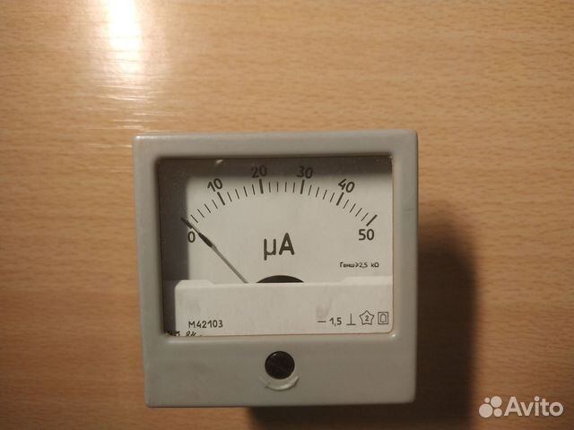 Микроамперметр М42103 (3 шт)